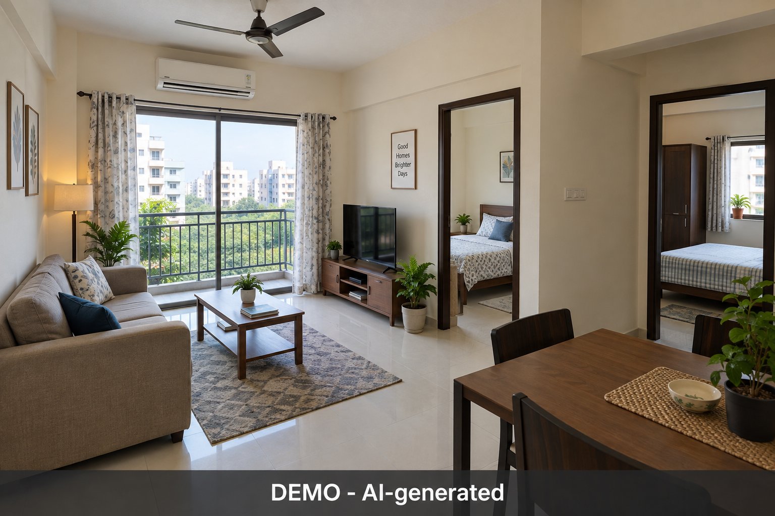 Inside view of Plot in Noida